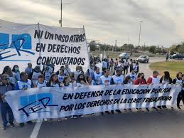 Jornada de protesta docente en Río Negro