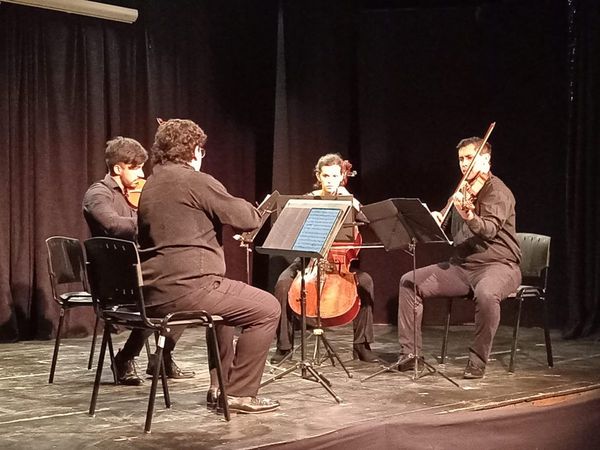 El cuarteto de cuerdas “Confluencias” sonó en la Casa de la Historia y la Cultura