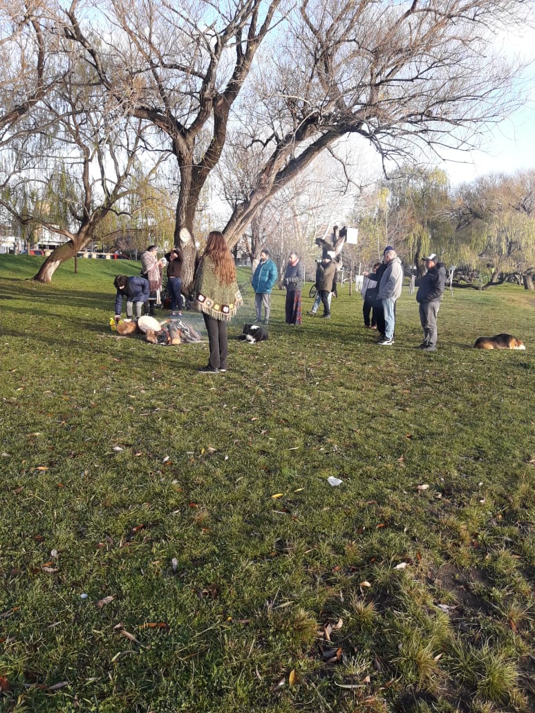 Viedma tuvo su celebración ancestral mapuche Wiñoy Tripantu