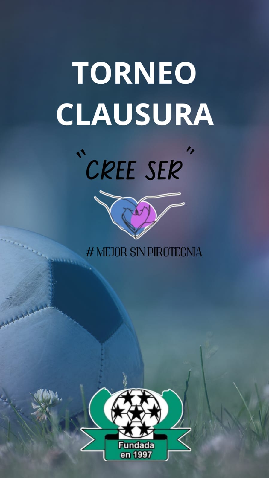 CreeSer será el nombre del torneo clausura de fútbol barrial