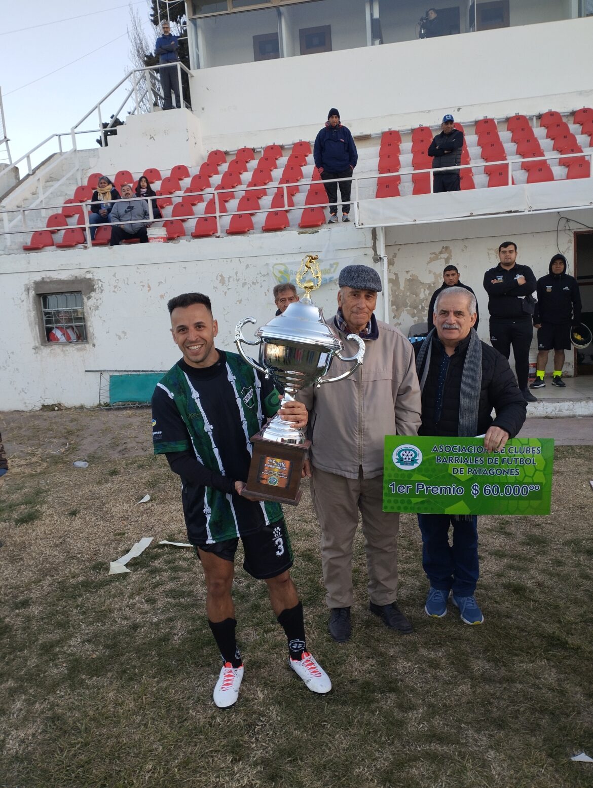 Así fue la definición por penales del fútbol barrial de Patagones y la fiesta del campeón