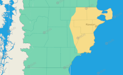 Temporal en el sur: esperan temperaturas de 16 grados bajo cero