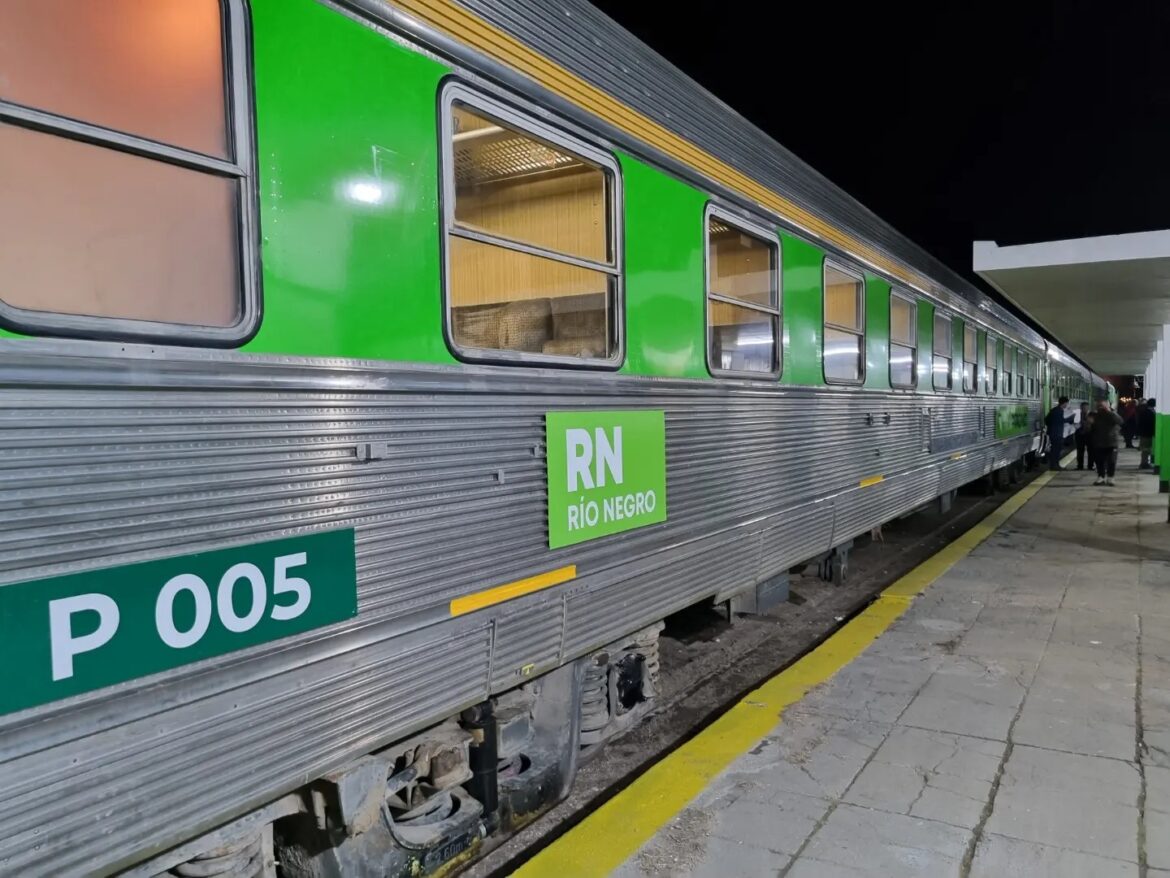 El Tren Patagónico retomó el servicio desde San Antonio Oeste