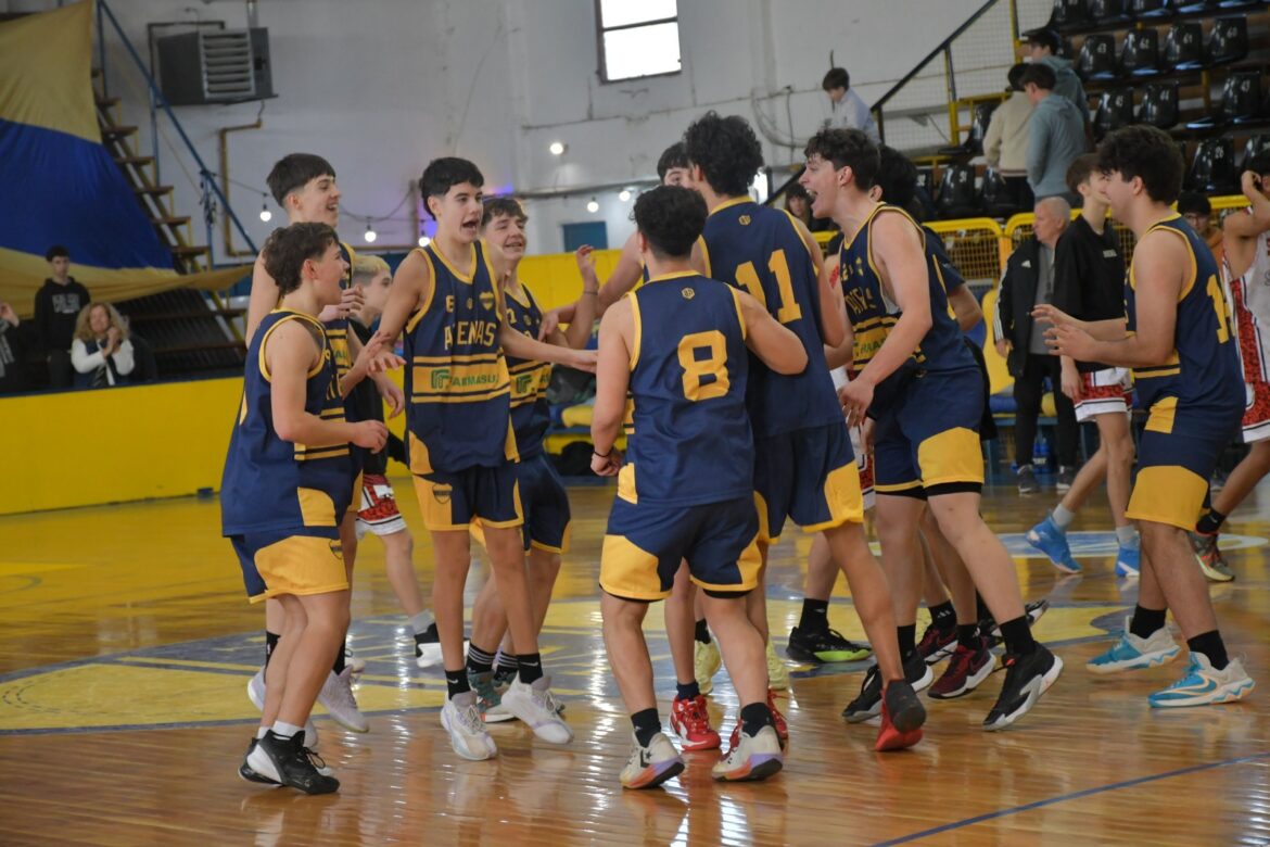 Atenas avanza en el Federal U 15