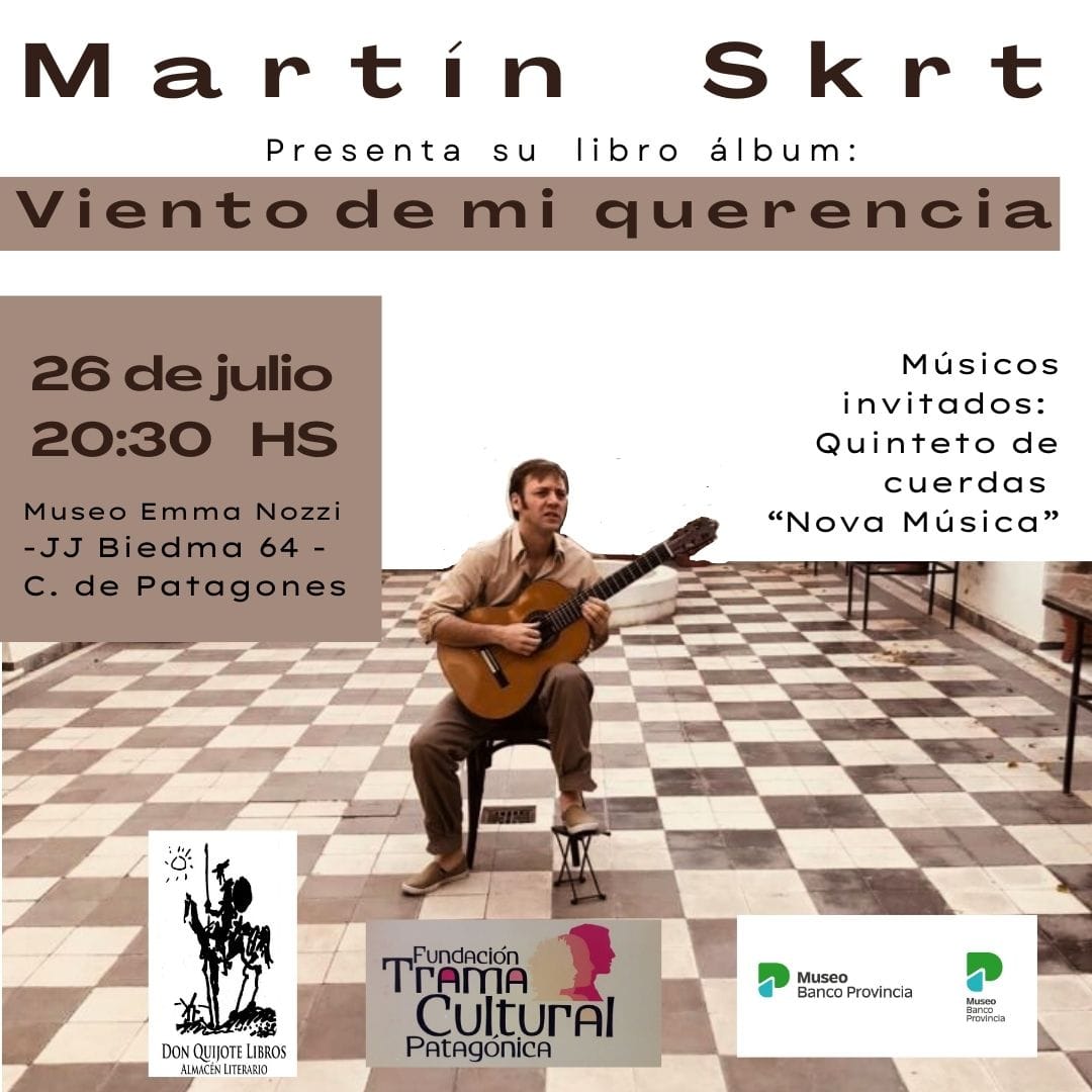 Skrt presenta su libro álbun «Viento de mi Querencia»