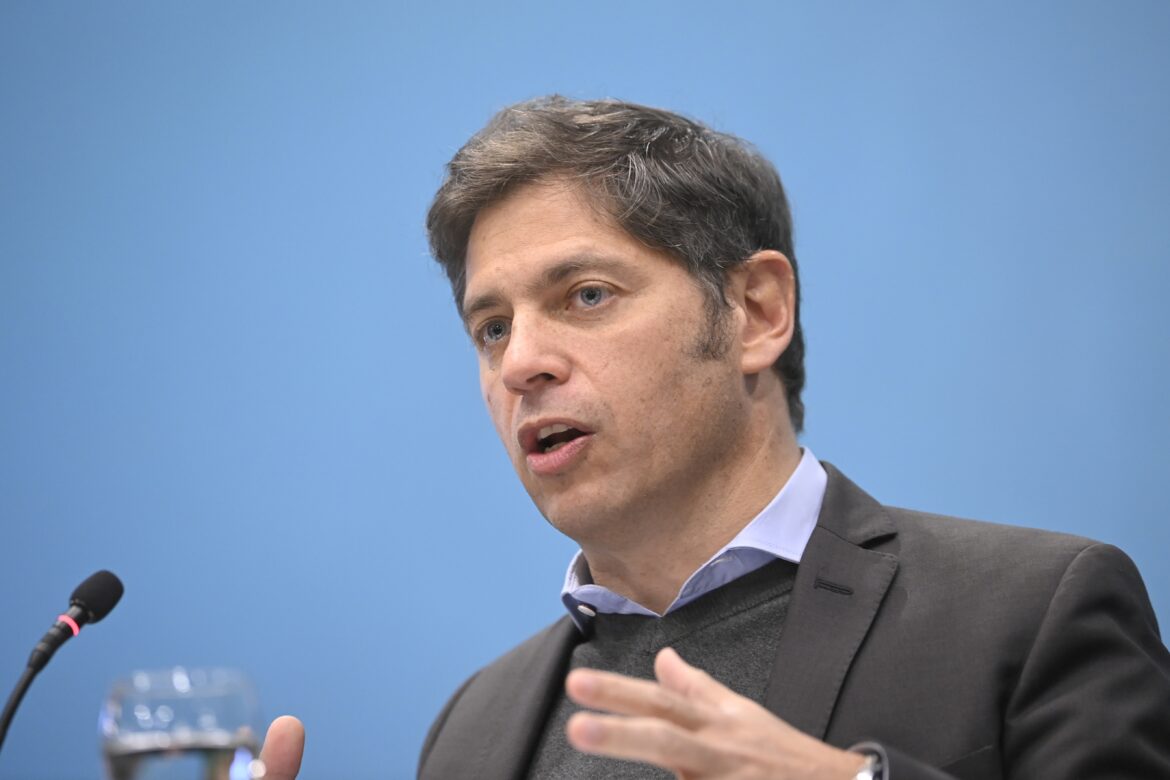 Kicillof habló ante la prensa sobre el proyecto de GNL en Bahía Blanca