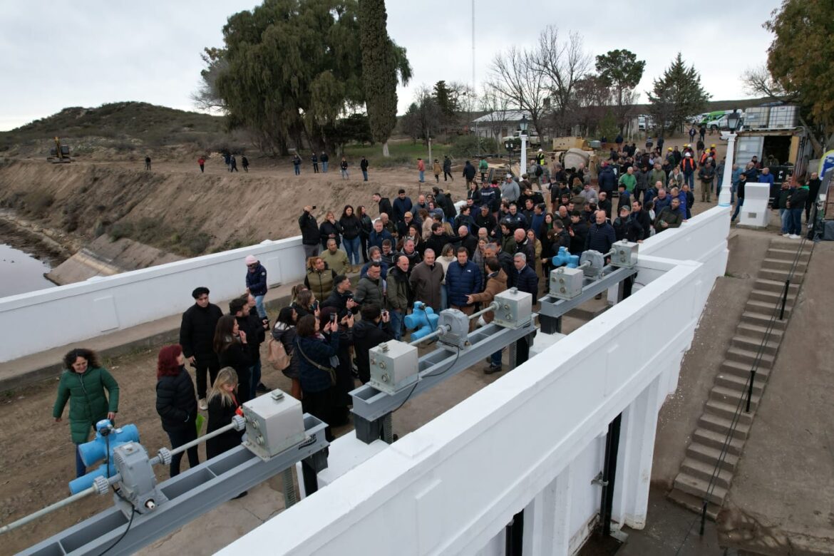 Viedma presente en la inauguración del nuevo sistema de riego del Valle Inferior