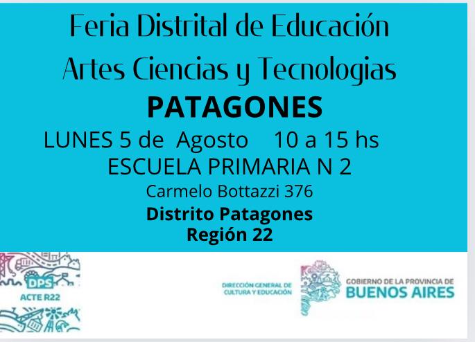 Feria Distritral de Educación en Patagones