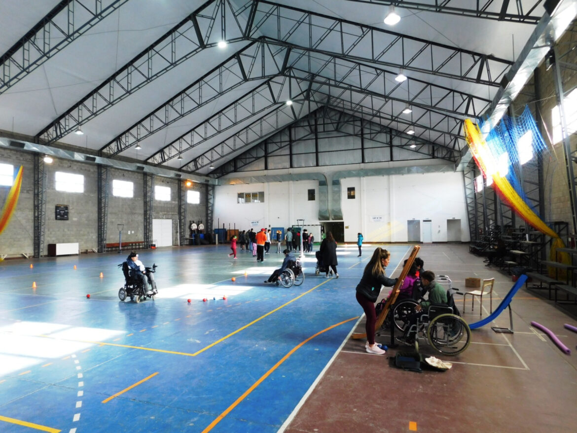 Deportes adaptados y la fundación “Bien Estar” compartieron una jornada