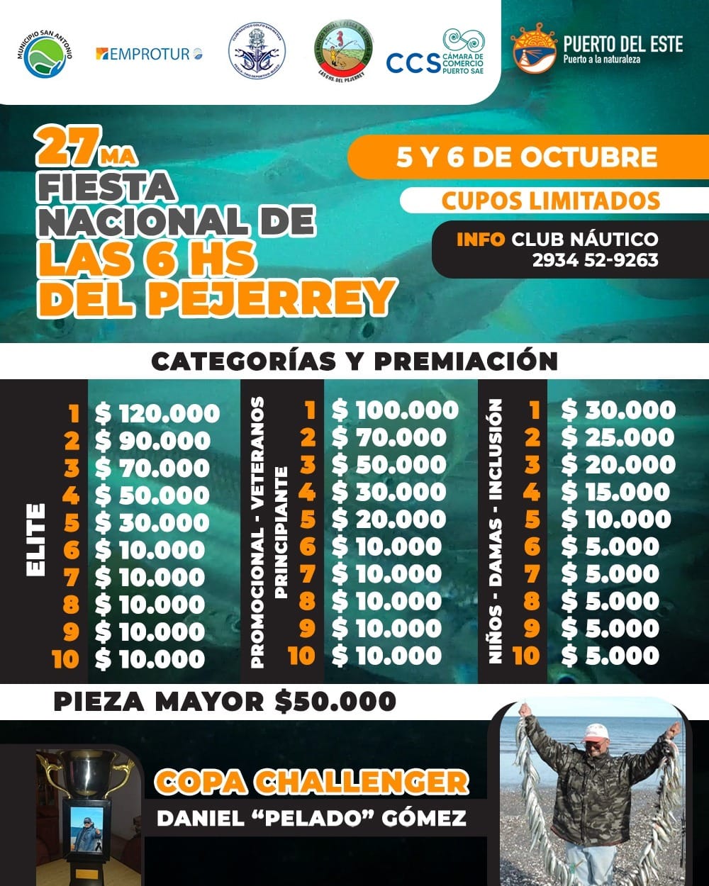 Nueva edición de la Fiesta Nacional del Pejerrey