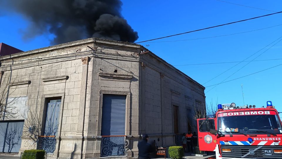 Incendio en una vivienda céntrica de Patagones