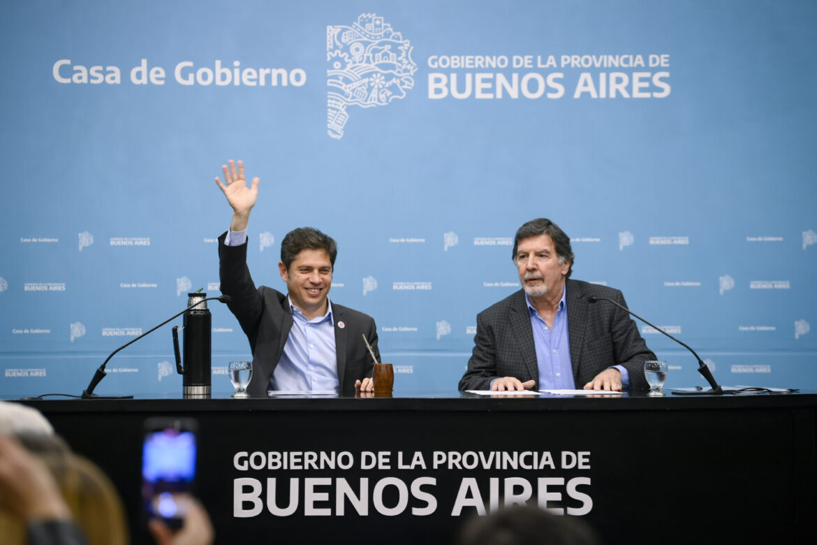 Kicillof anunció un proyecto para establecer la obligatoriedad de la educación desde los tres años