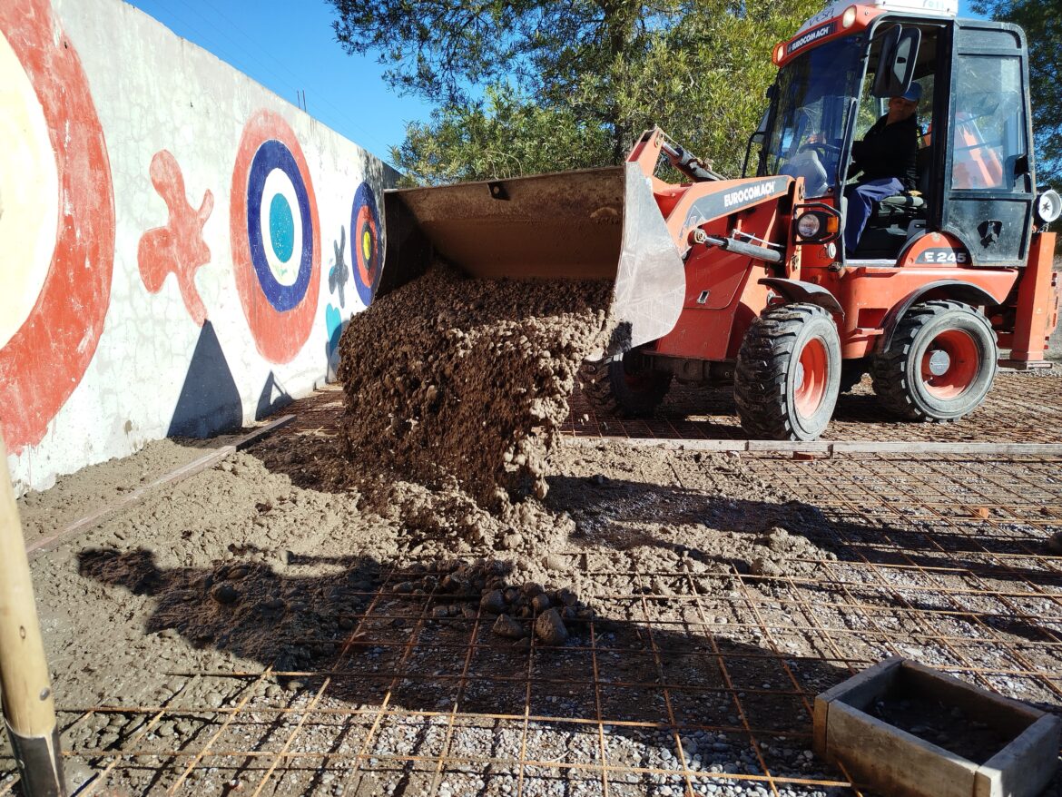 Aulas modulares para una escuela de Patagones