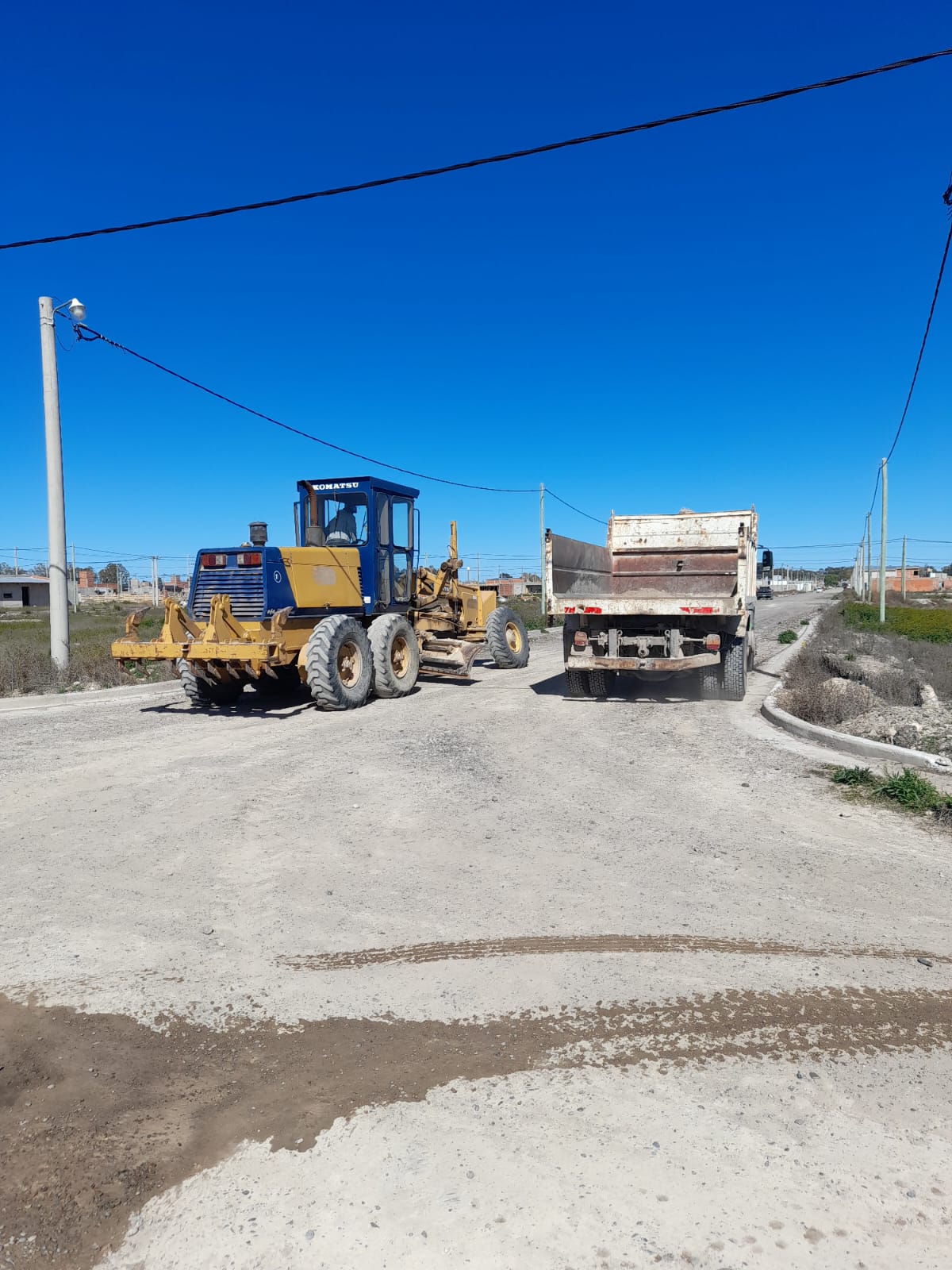 Operativo de limpieza y mantenimiento en sectores de Patagones