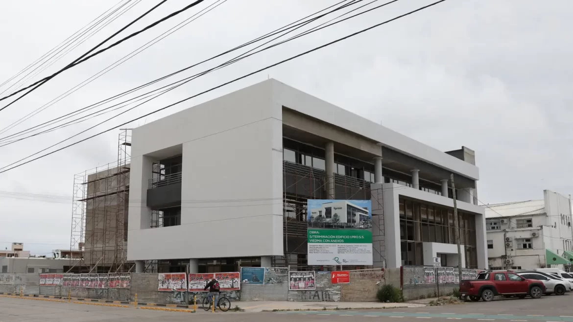 El edificio de la sede central de IPROSS está al 78 por ciento