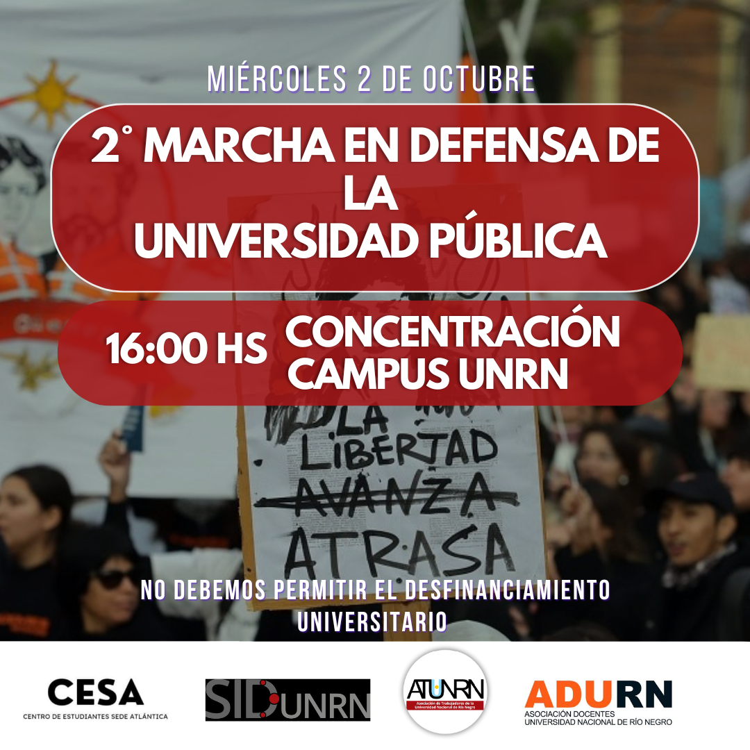 Se viene una nueva marcha federal universitaria