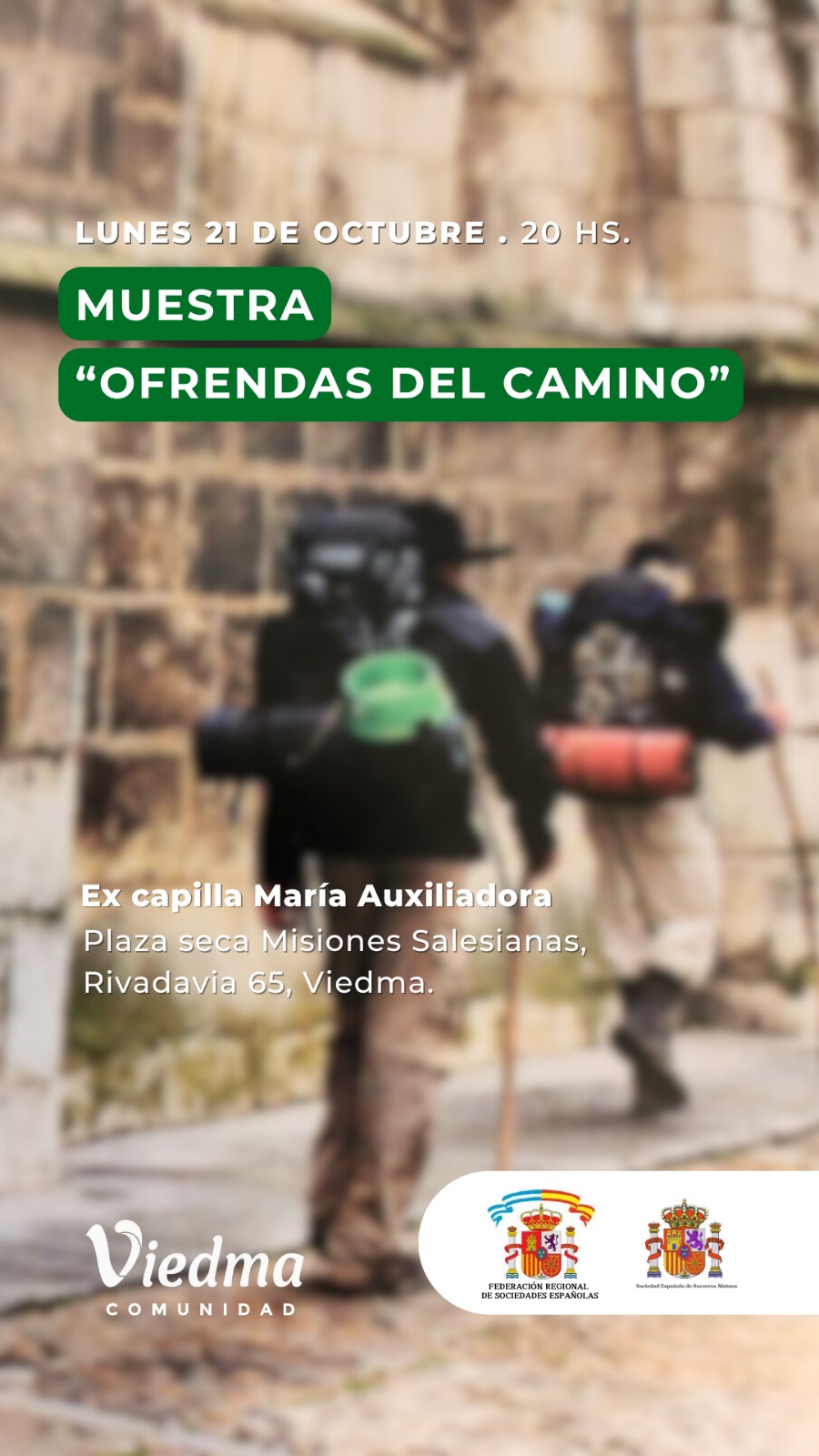 Presentan la muestra «Ofrendas del Camino»