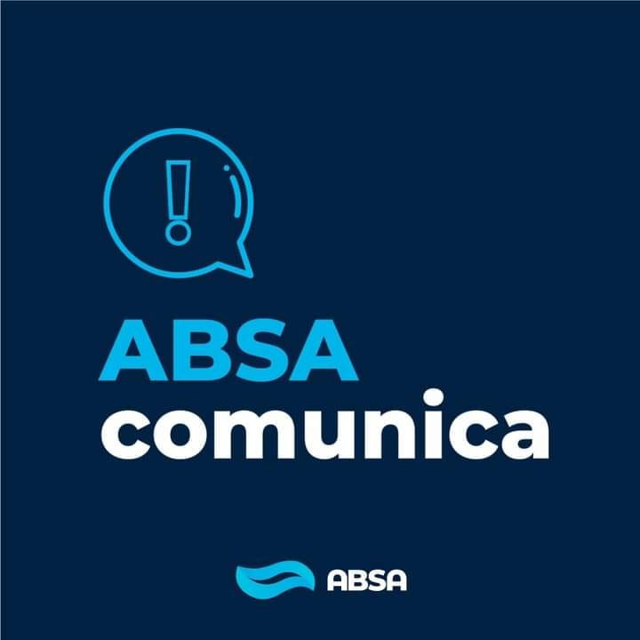 Absa trabaja en reparar caño de agua y recomienda uso responsable