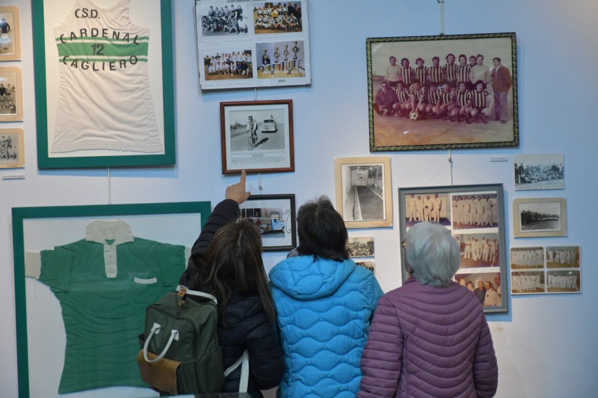 Muestra de clubes de barrio en el museo de Patagones