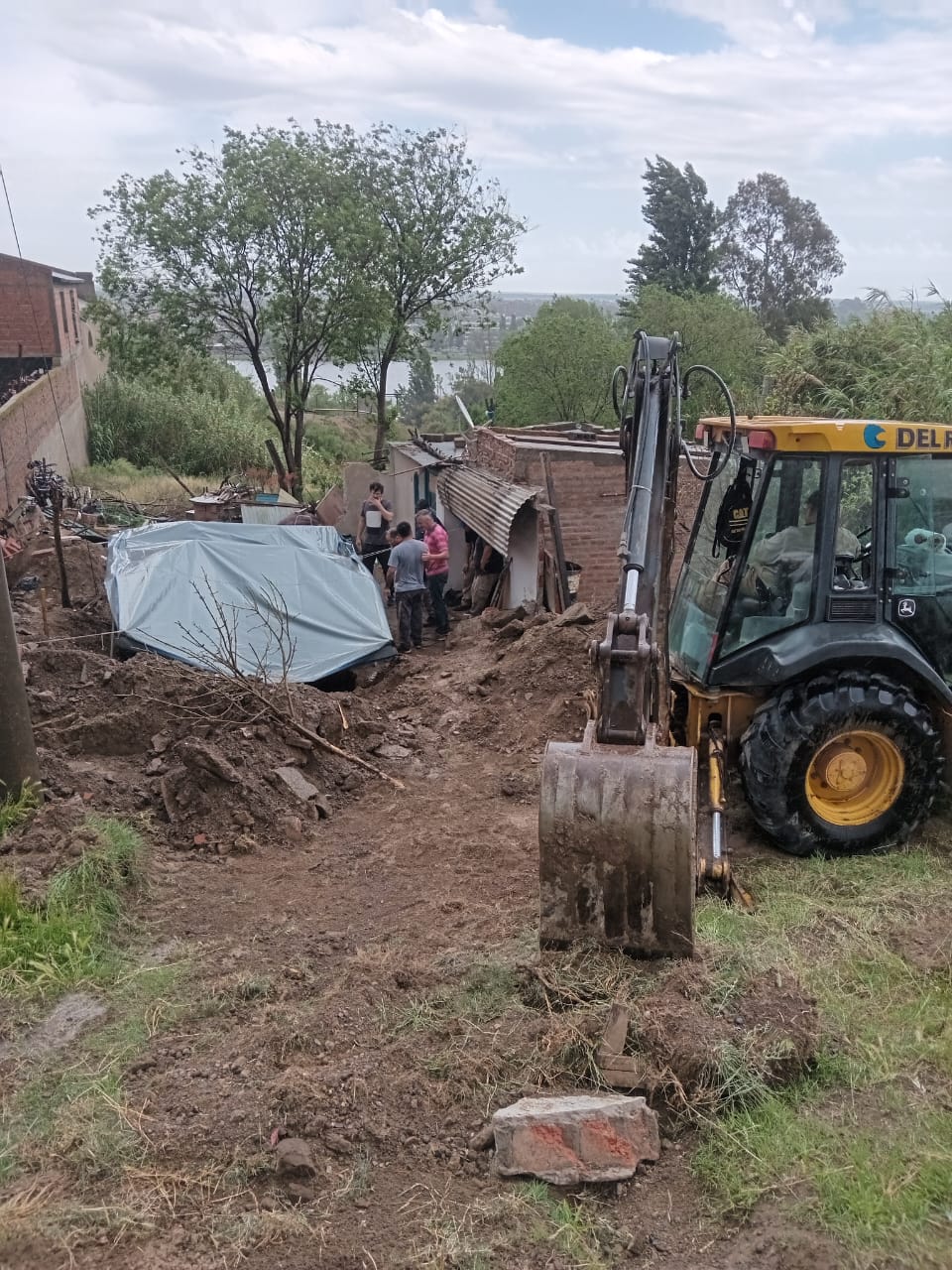 Arreglaron el caño que dejó sin agua varios sectores de Patagones