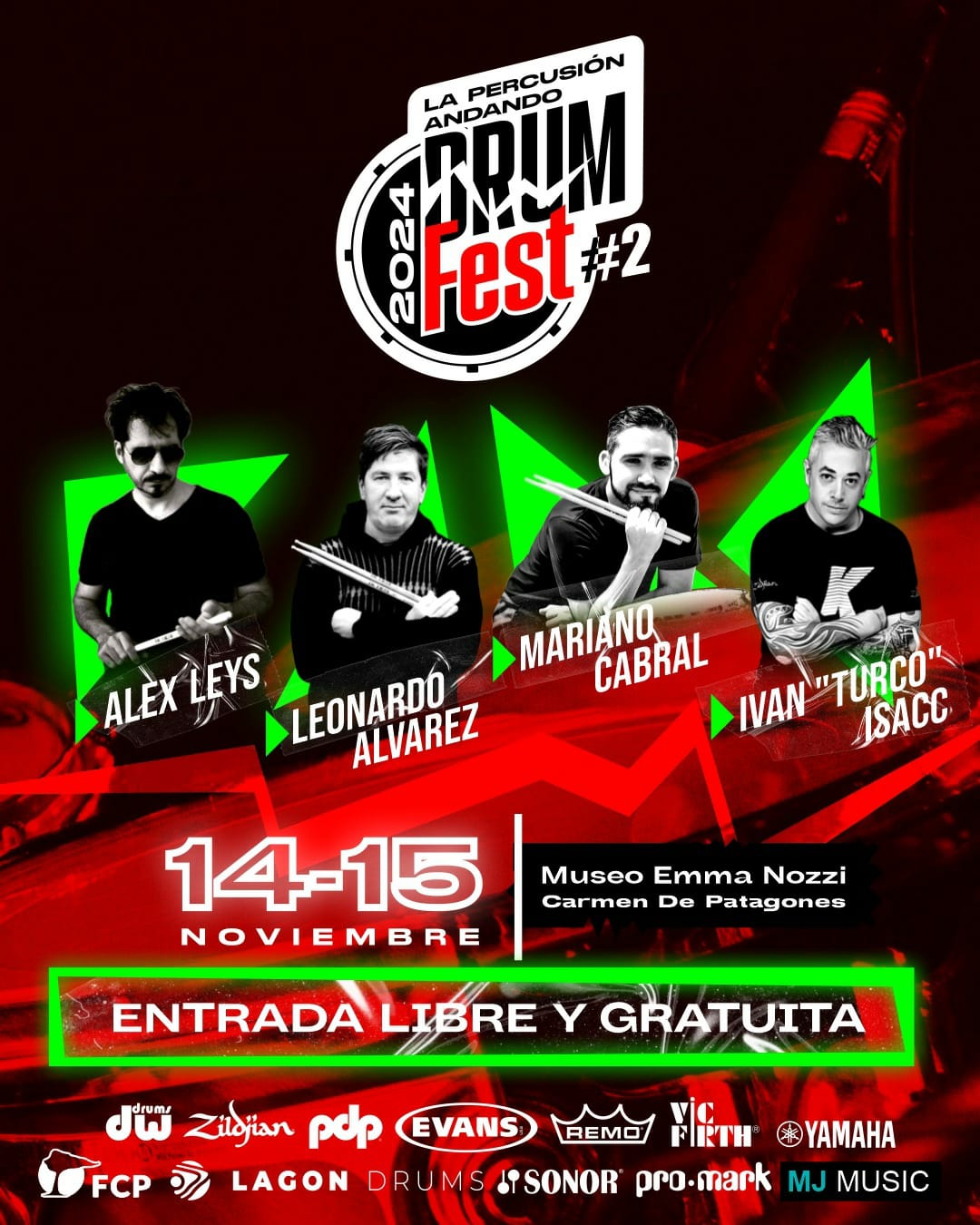 Hoy comienza la 2° edición del Drumfest de la Comarca