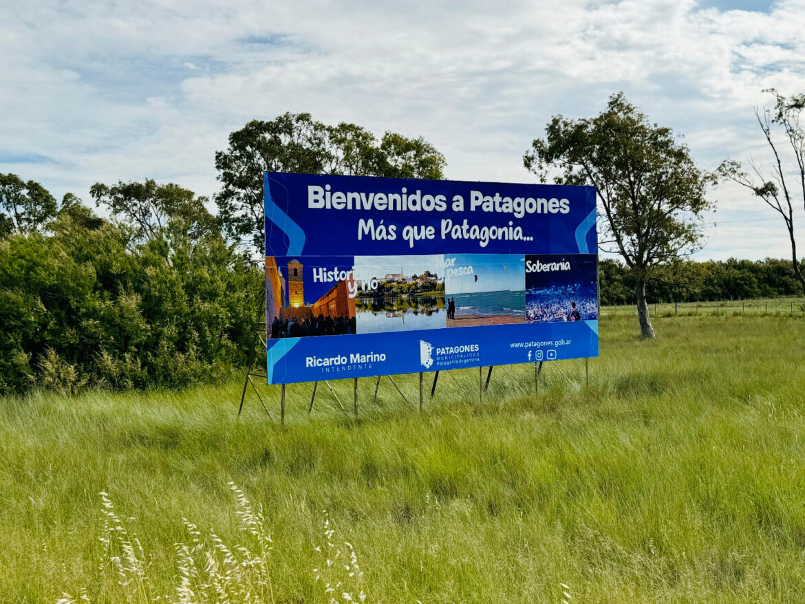 Patagones renueva su cartelería turística