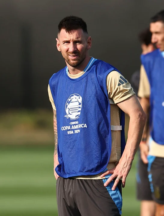 Llegó Messi para la doble fecha eliminatoria con la selección