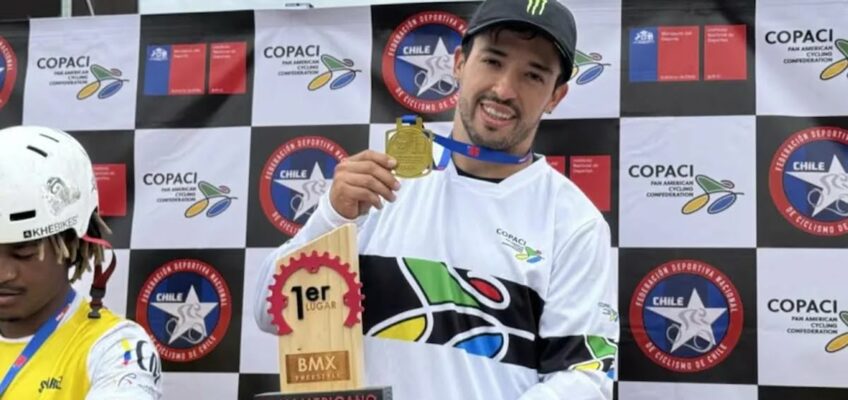 El “Maligno” Torres se coronó en Chile en BMX